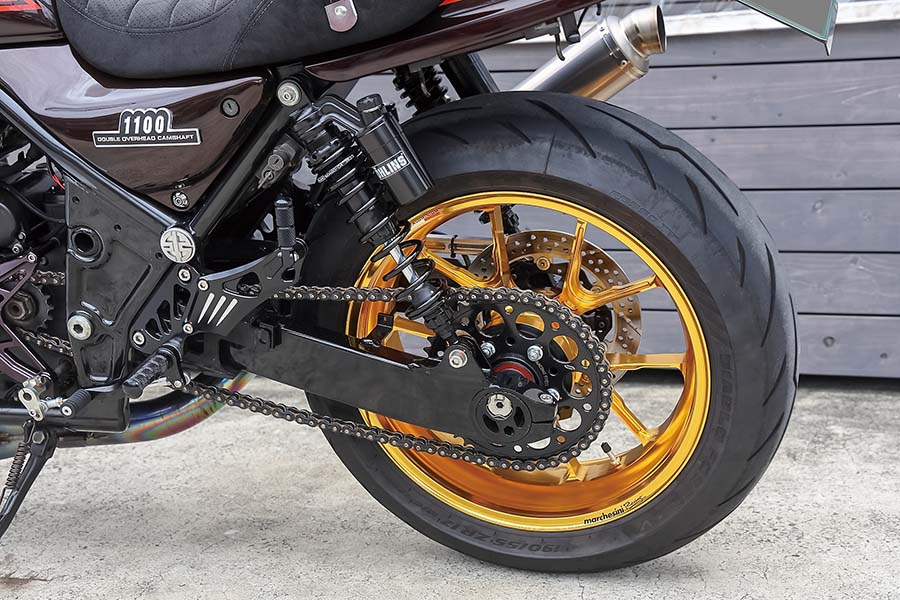 画像 : 14番目の画像 - 【写真14枚】バグースモーターサイクル ZEPHYR1100（カワサキ ゼファー1100） - webオートバイ