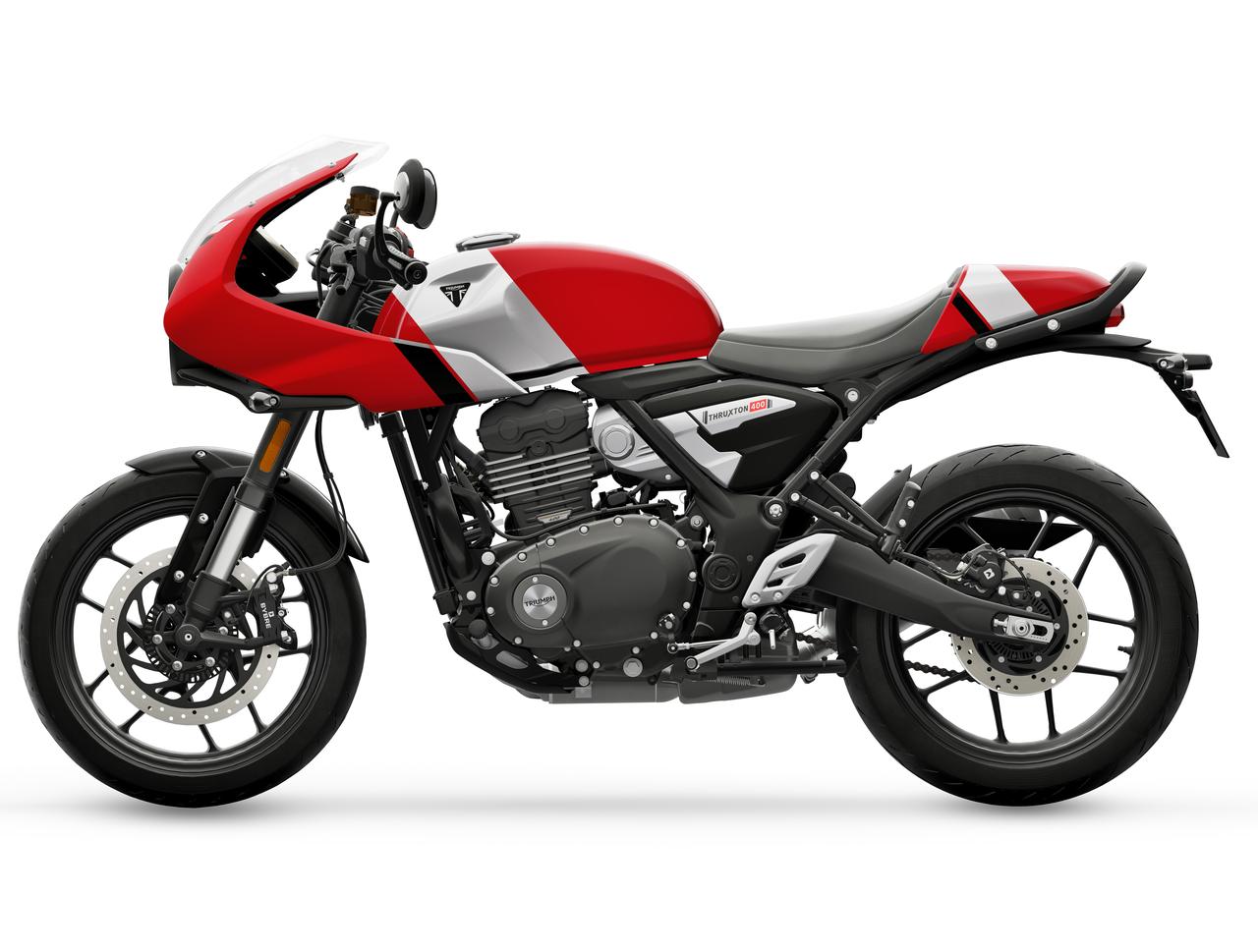 画像6: 【栄光の名前が400で復活！】トライアンフ「Thruxton 400」新登場！価格は84万9900円から、2026年3月販売開始予定