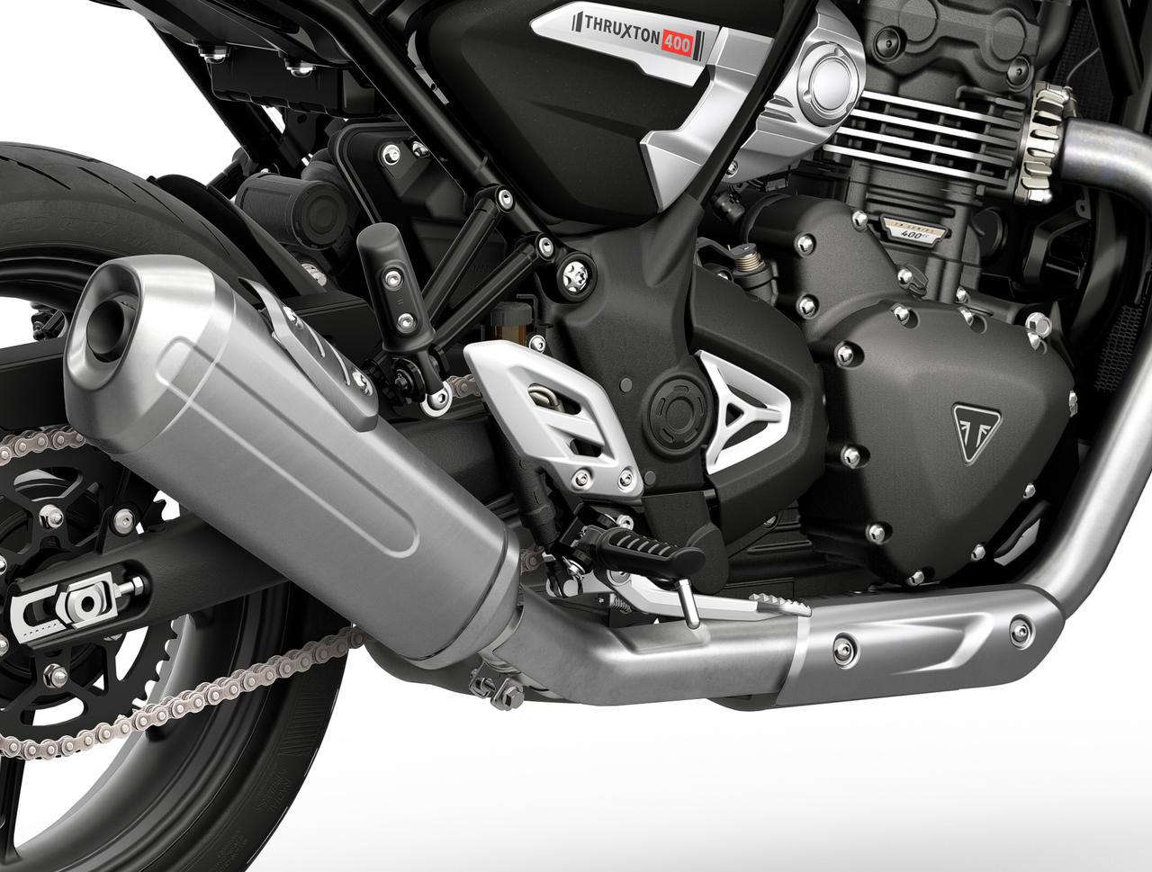 画像 : 22番目の画像 - 【写真33枚】トライアンフ「Thruxton 400」 - webオートバイ