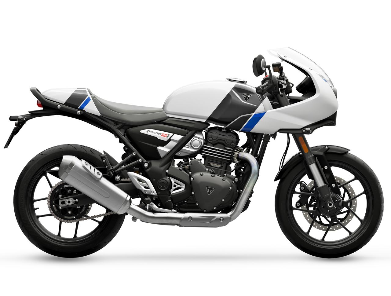 画像 : 9番目の画像 - 【写真33枚】トライアンフ「Thruxton 400」 - webオートバイ