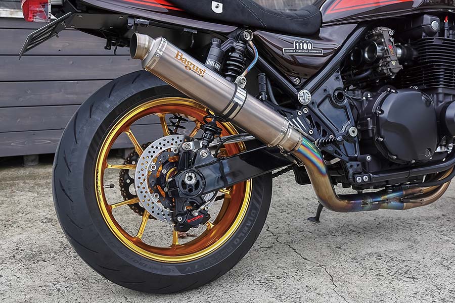 画像 : 13番目の画像 - 【写真14枚】バグースモーターサイクル ZEPHYR1100（カワサキ ゼファー1100） - webオートバイ