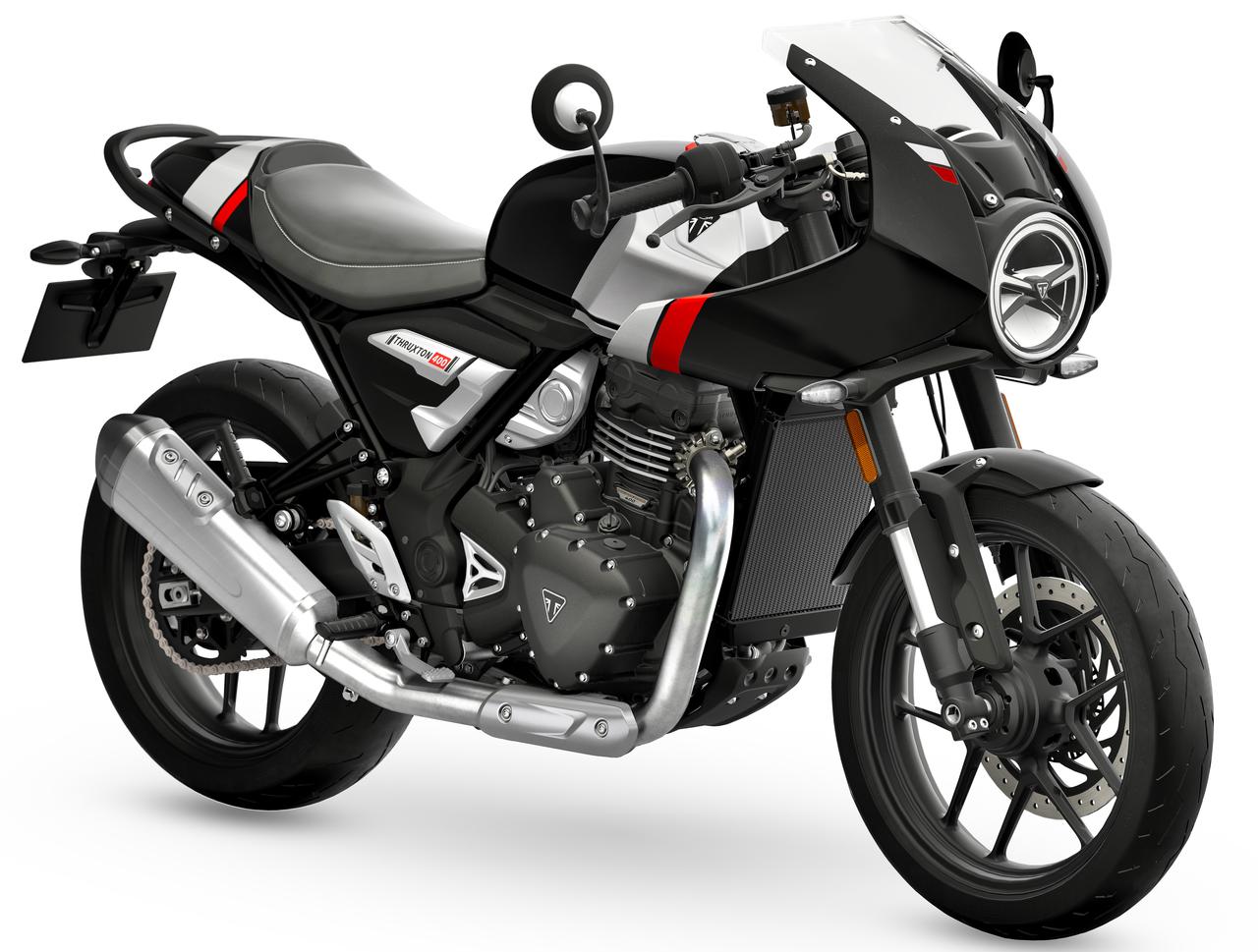 画像21: 【栄光の名前が400で復活！】トライアンフ「Thruxton 400」新登場！価格は84万9900円から、2026年3月販売開始予定