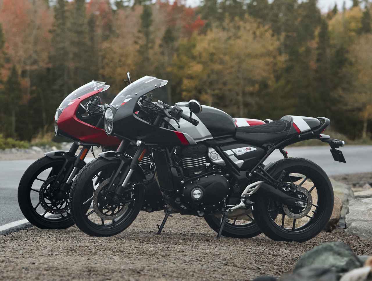 画像1: トライアンフ「Thruxton 400」の概要