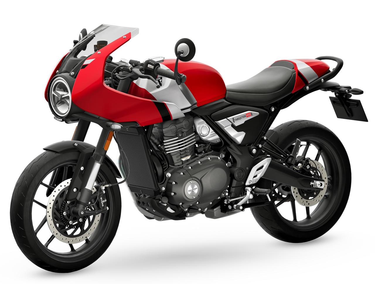 画像7: 【栄光の名前が400で復活！】トライアンフ「Thruxton 400」新登場！価格は84万9900円から、2026年3月販売開始予定