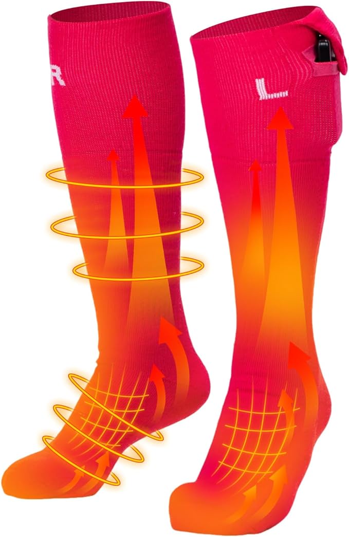 画像: ▶▶▶Amazonはこちら｜価格をチェック ケミモト 電熱ソックス amzn.to