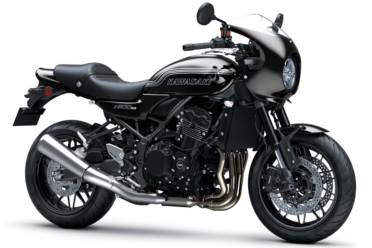 画像: Kawasaki Z900RS CAFE 2026年モデル 総排気量:948cc エンジン形式:水冷4ストDOHC4バルブ並列4気筒 シート高:820mm 車両重量:218kg 発売日:2026年2月14日(土) 税込価格:154万円