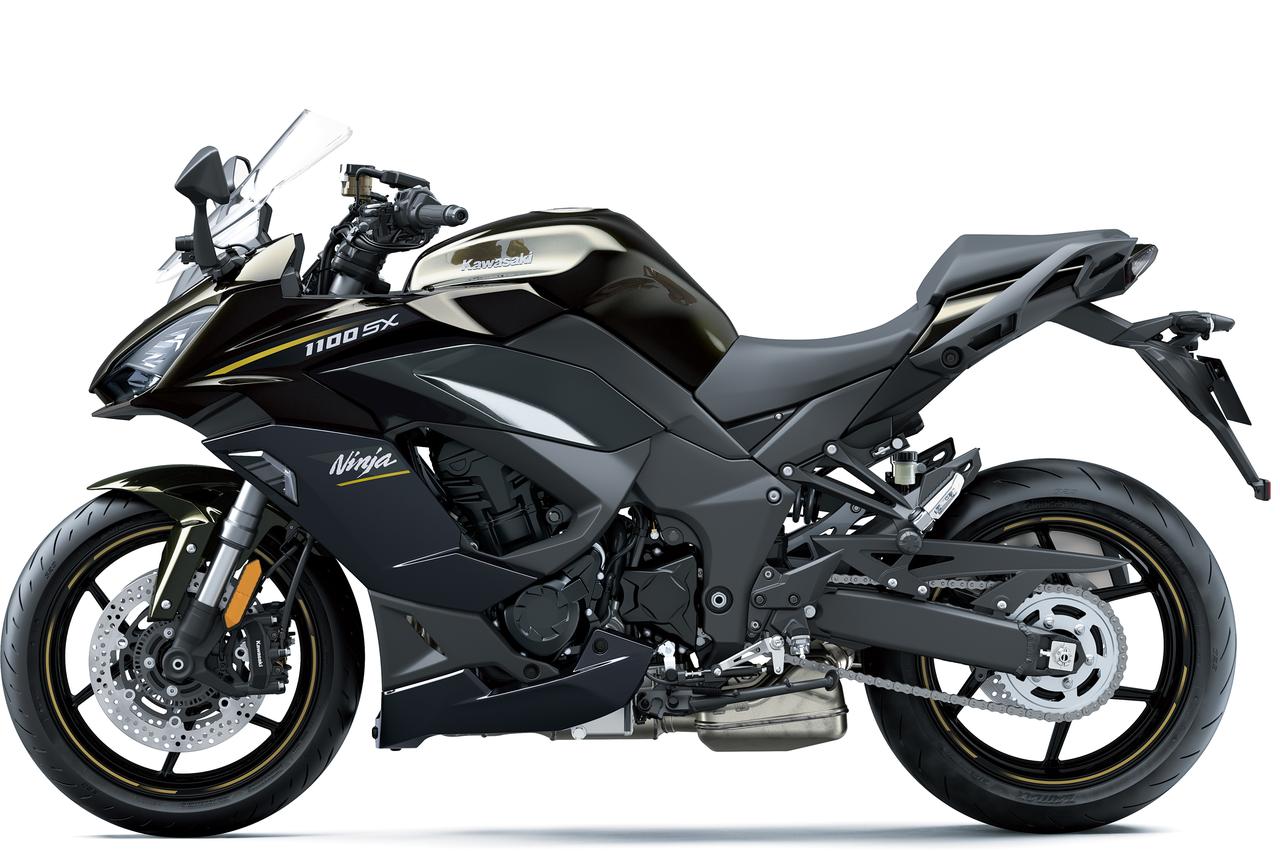 画像3: Ninja 1100SX：メタリックブリリアントゴールデンブラック×メタリックカーボングレー