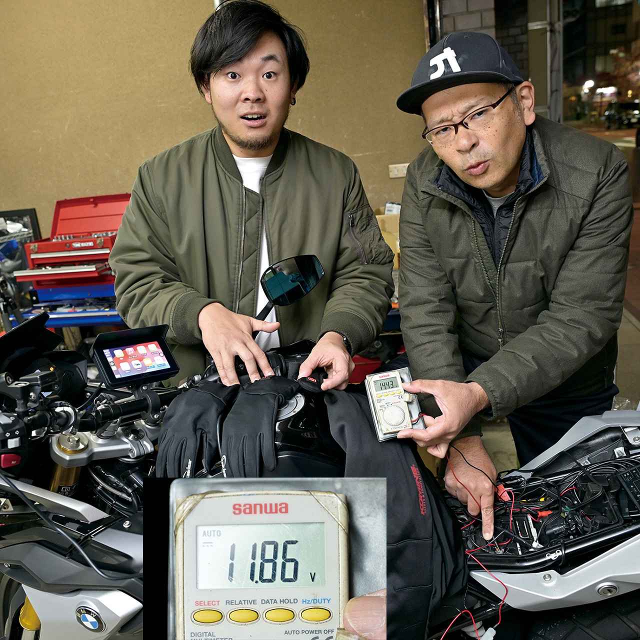 画像7: 寒いなんて言わせない！ 最新・電熱ギアの実力をサーモカメラで“見える化”｜おすすめ電熱アイテムをご紹介【新橋モーター商会】