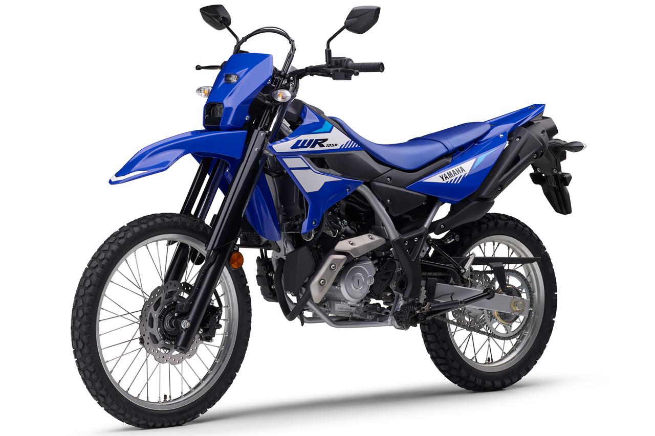 画像: YAMAHA WR125R ABS 2026年モデル 総排気量:124cc エンジン形式:水冷4ストSOHC4バルブ単気筒 シート高:875mm 車両重量:138kg 発売日:2026年1月30日(金) 税込価格:53万9000円