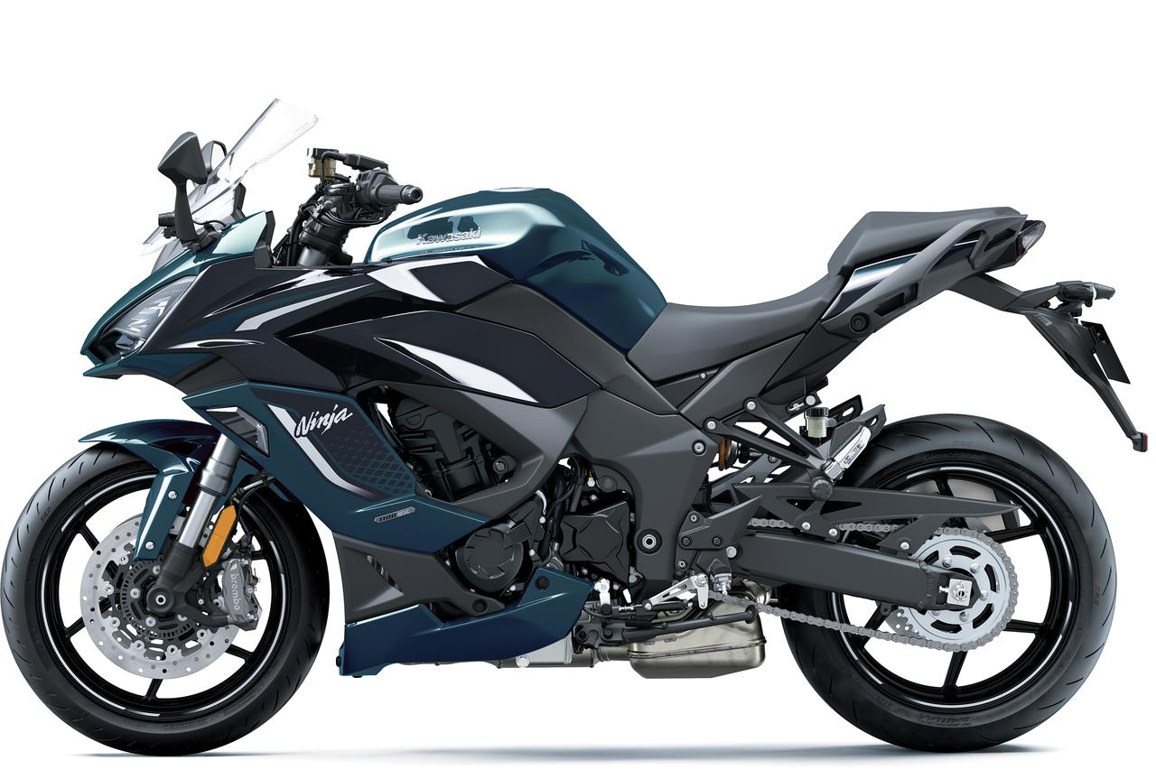 画像3: Ninja 1100SX SE：メタリックディープブルー×メタリックディアブロブラック