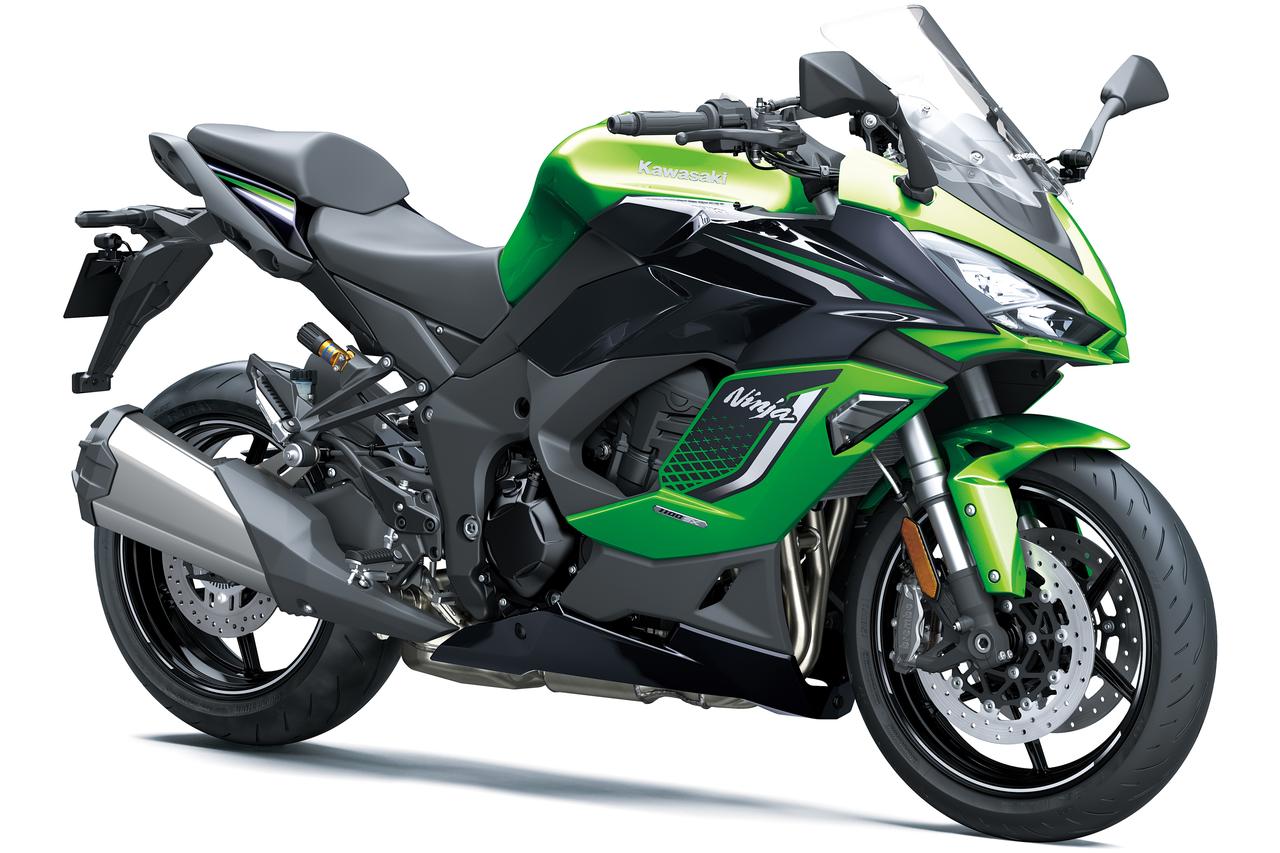 画像1: Ninja 1100SX SE：エメラルドブレイズドグリーン×メタリックディアブロブラック