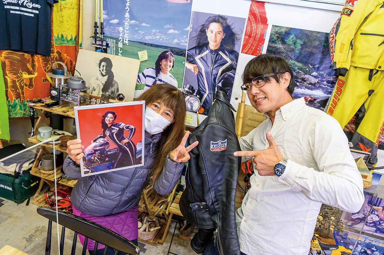 画像3: 女性ライダーのレジェンド・三好礼子さんとゆくバイク旅【神社ソムリエ・佐々木優太の開運ツーリング】