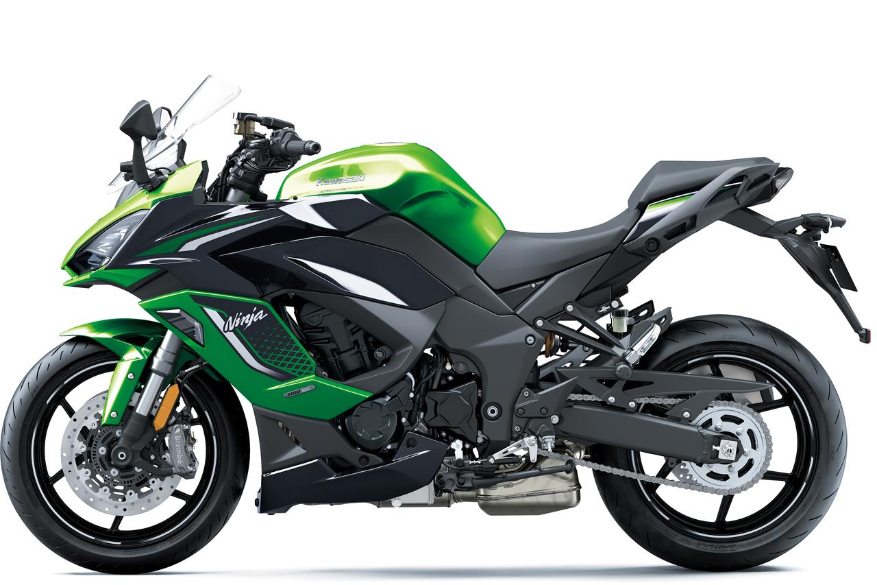 画像3: Ninja 1100SX SE：エメラルドブレイズドグリーン×メタリックディアブロブラック