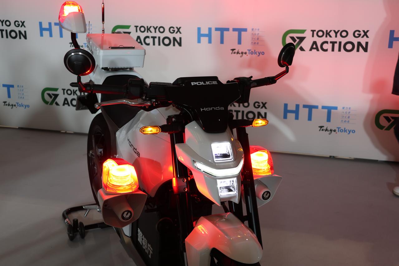 画像2: ホンダ「WN7」白バイ仕様 各部詳細チェック