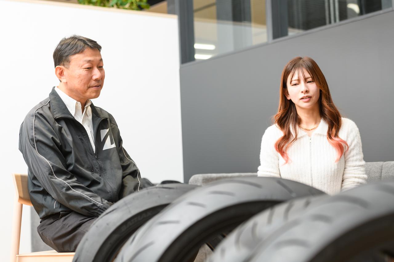 画像6: 「BATTLAX RACING STREET RS12」の構造説明