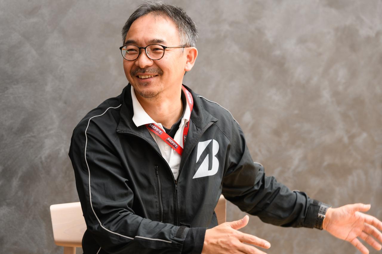 画像: 林　孝記 氏（株式会社ブリヂストン　タイヤ開発第3部門 MCタイヤ設計第2課）
