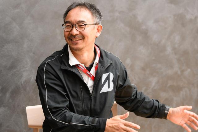画像: 林　孝記 氏（株式会社ブリヂストン　タイヤ開発第3部門 MCタイヤ設計第2課）