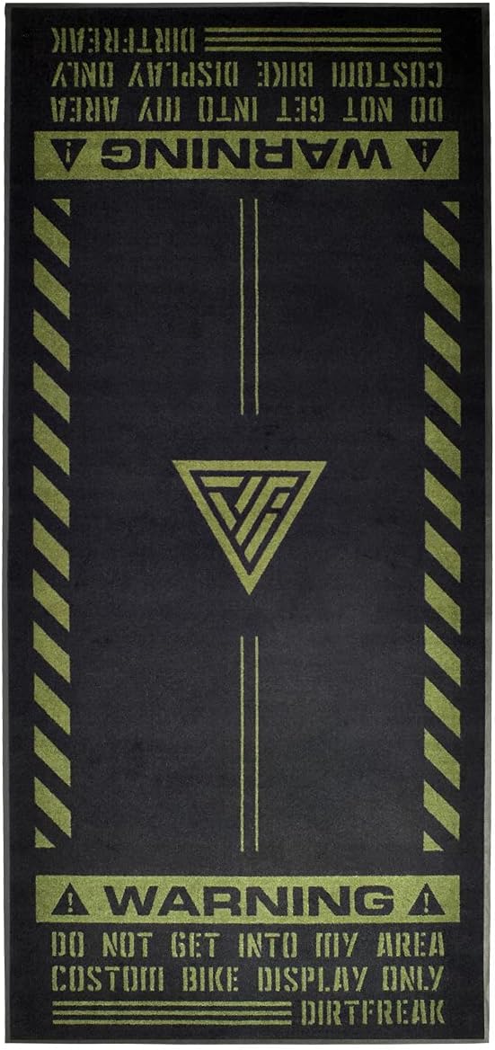 画像: ダートフリーク(Dirtfreak) レーシングフロアマットD7936(メーカー品番DK241-D01) ミリタリー 100cm × 220cm メンテナンスマット amzn.to