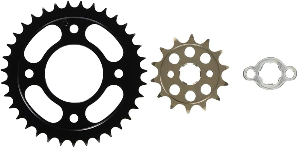 画像: 【セット買い】キタコ(KITACO) ドリブンスプロケット 428サイズ CT125ハンターカブ クロスカブ110 モンキー125 グロム 等 535-1444035 + ドライブスプロケット 428サイズ CT125ハンターカブ モンキー125 ダックス125 グロム クロスカブ110 スーパーカブ110等 530-1444014 amzn.to