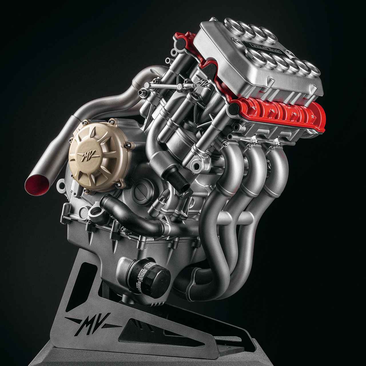 画像: MV AGUSTA 5-CYLINDER ENGINE CONCEPT EICMA2025 参考展示モデル