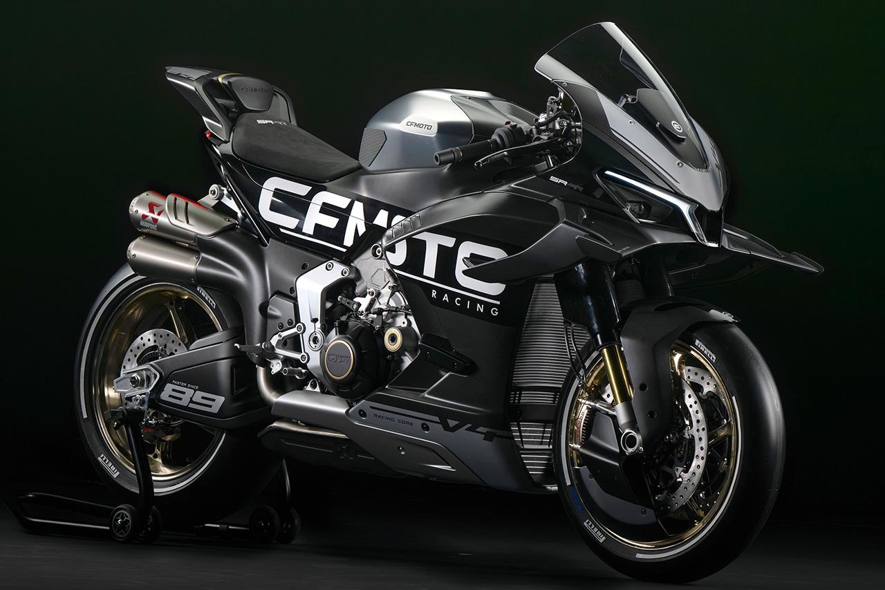 画像: CF MOTO V4 SR-RR PROTOTYPE EICMA2025参考出品車
