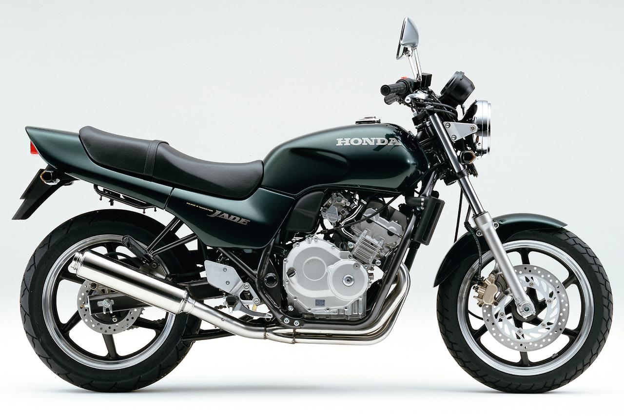 画像: Honda JADE 当時価格：47万9000円 （速度警告灯装着車は1万円高、北海道・沖縄は9000円高、その他一部離島を除く。）