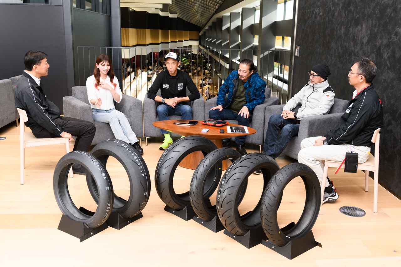 画像5: 「BATTLAX RACING STREET RS12」の構造説明