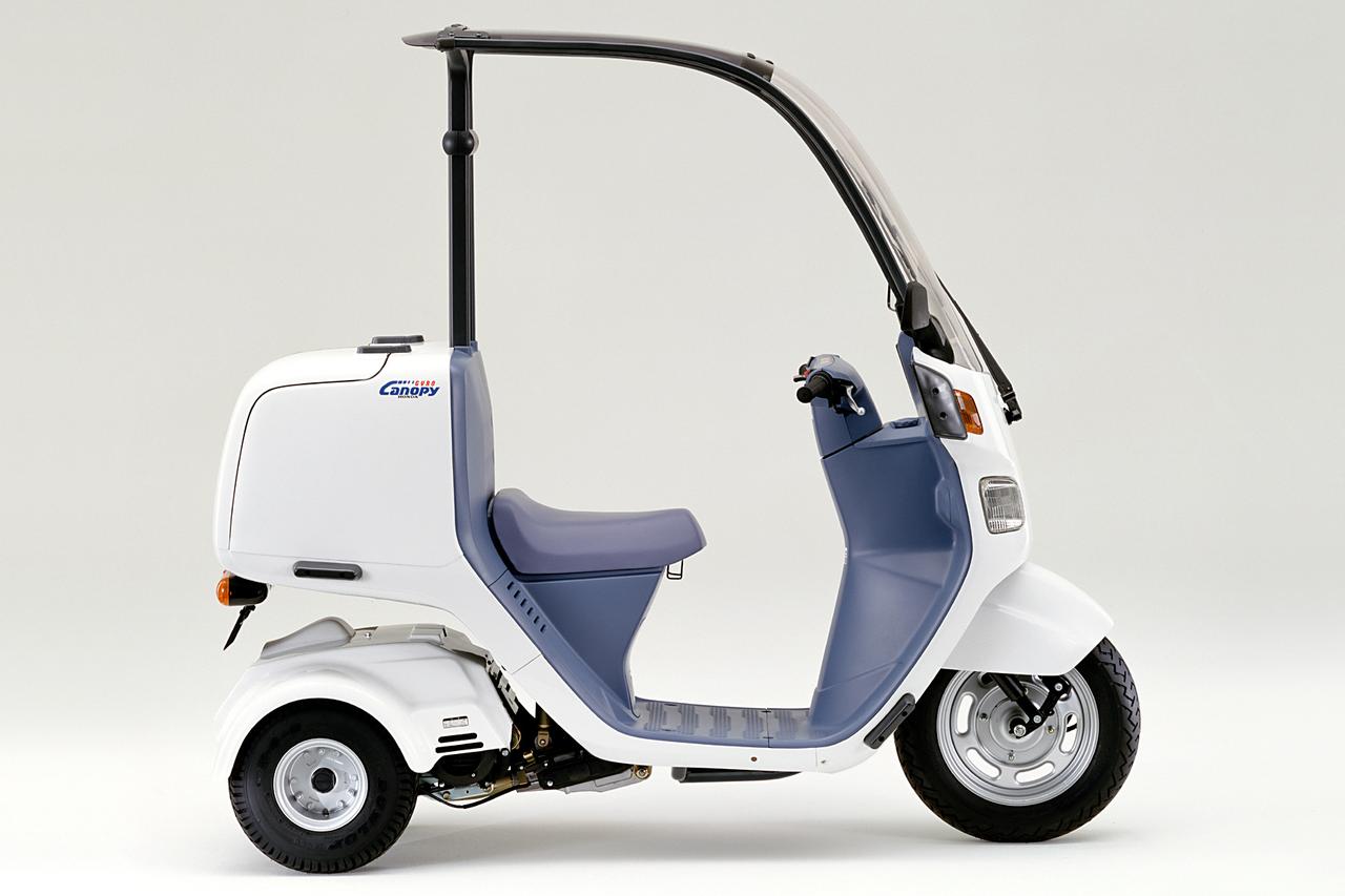 画像 : 3番目の画像 - 【写真3枚】ホンダ「ジャイロ キャノピー」（1990年） - webオートバイ