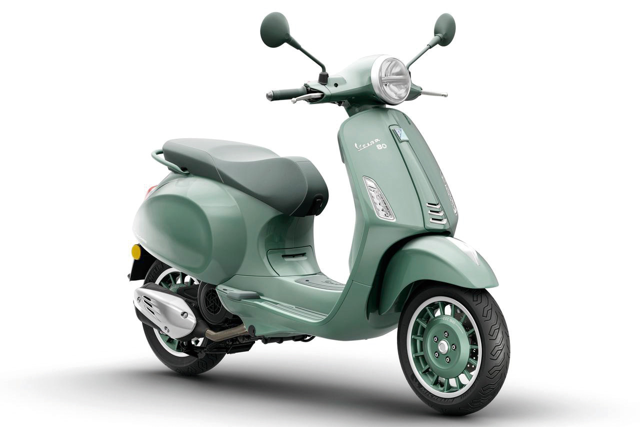 画像: Vespa Primavera 80th 欧州仕様・2026年モデル