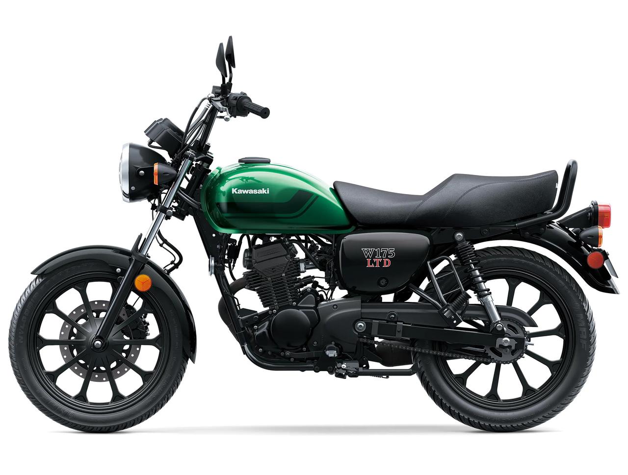 画像3: 【LTDの名前が華麗に復活！】カワサキ「W175 LTD」はLTDの“文法”にのっとった由緒正しきアメリカン【世界でがんばる!! 日本メーカーの珍車大図鑑 Vol.25】