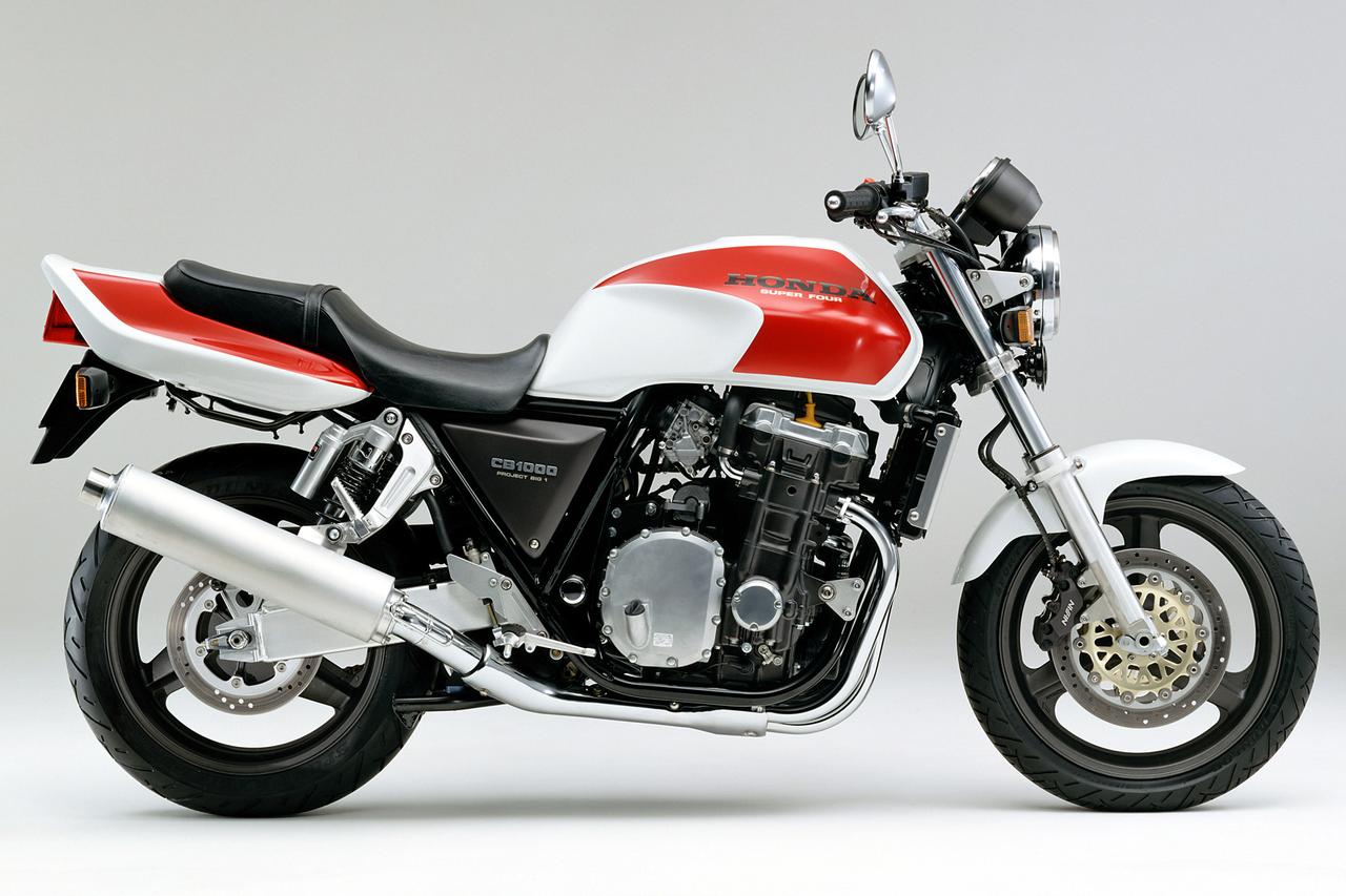 画像: Honda CB1000 SUPER FOUR 当時価格：92万円 （北海道・沖縄は3万円高。その他一部地域を除く。速度警告灯装着車は1万円高）