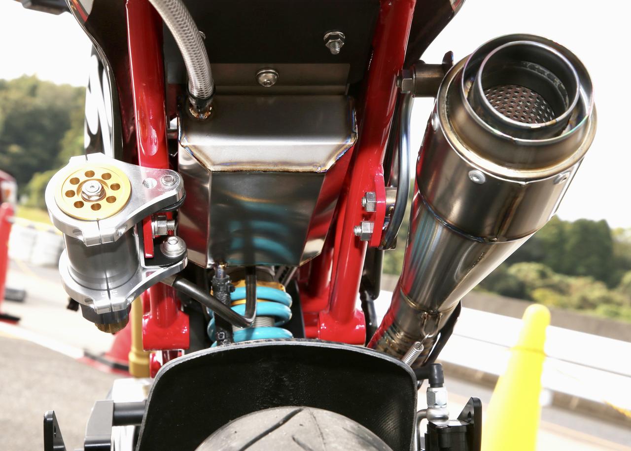 画像4: 何コレ‼ GROMか、モンキーか…⁉ OVER製フレームで作り上げるオンリーワンな4ミニカスタム