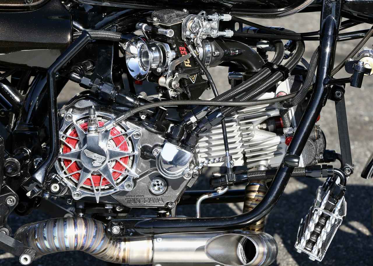 画像8: 長年カスタムし続けた“オーナーの集大成”とも言えるマシンが遂に完成!! オリジナルスタイルを追求したフルカスタム・モンキー