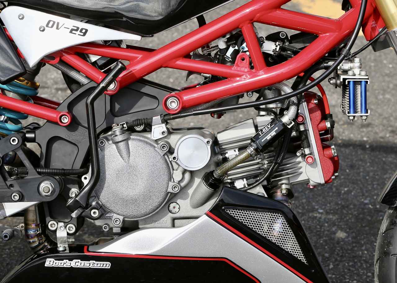 画像1: 何コレ‼ GROMか、モンキーか…⁉ OVER製フレームで作り上げるオンリーワンな4ミニカスタム