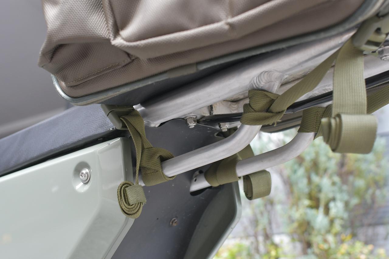 画像2: シートバッグをつけてみる