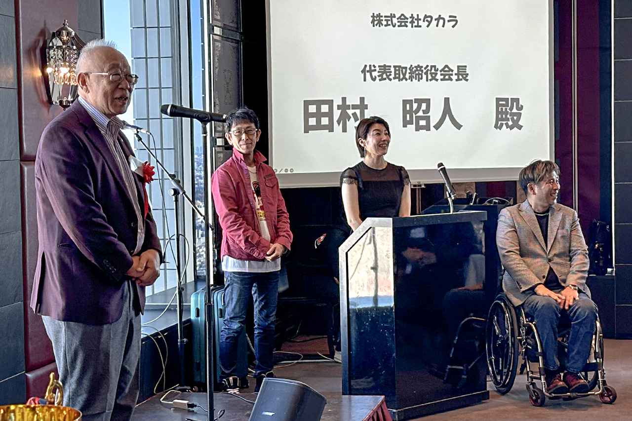画像: 株式会社タカラ(ベスラブレーキパッド) 田村会長