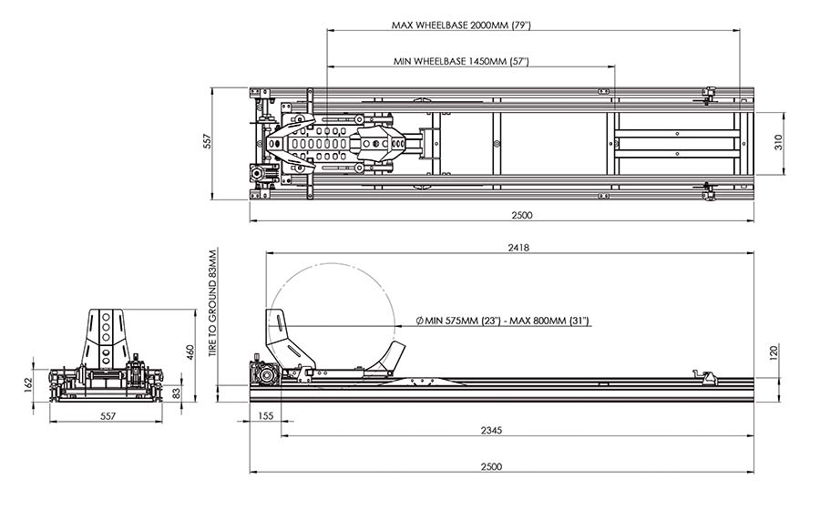 画像2: 標準仕様のハイエースで使える! 主軸モデルAUN200は550kgの耐荷重を誇る!