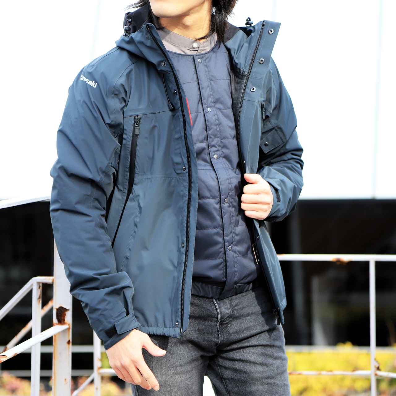 画像: カワサキ 3レイヤージャケット