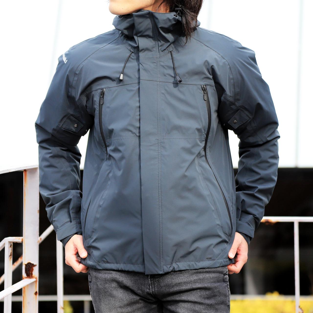 画像: Kawasaki×KUSHITANI カワサキ 3レイヤージャケット カラー:ブラック、ブルーグレー(撮影カラー) サイズ:WM・M・L・LL・3L 税込価格:5万1700円