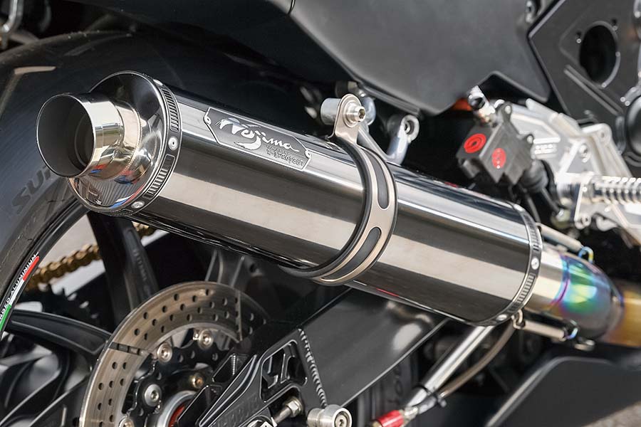 画像5: ブラックアウトしたもう1台のテーマは欧風スタイルのレーシングカスタム