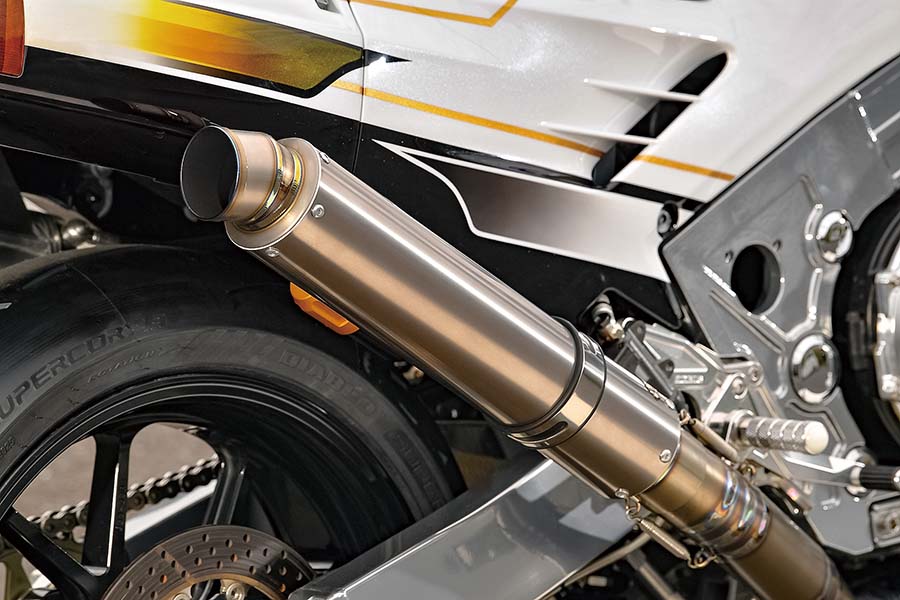 画像4: ’90年代カスタムのイメージを最新パーツと技法で再現して魅せる