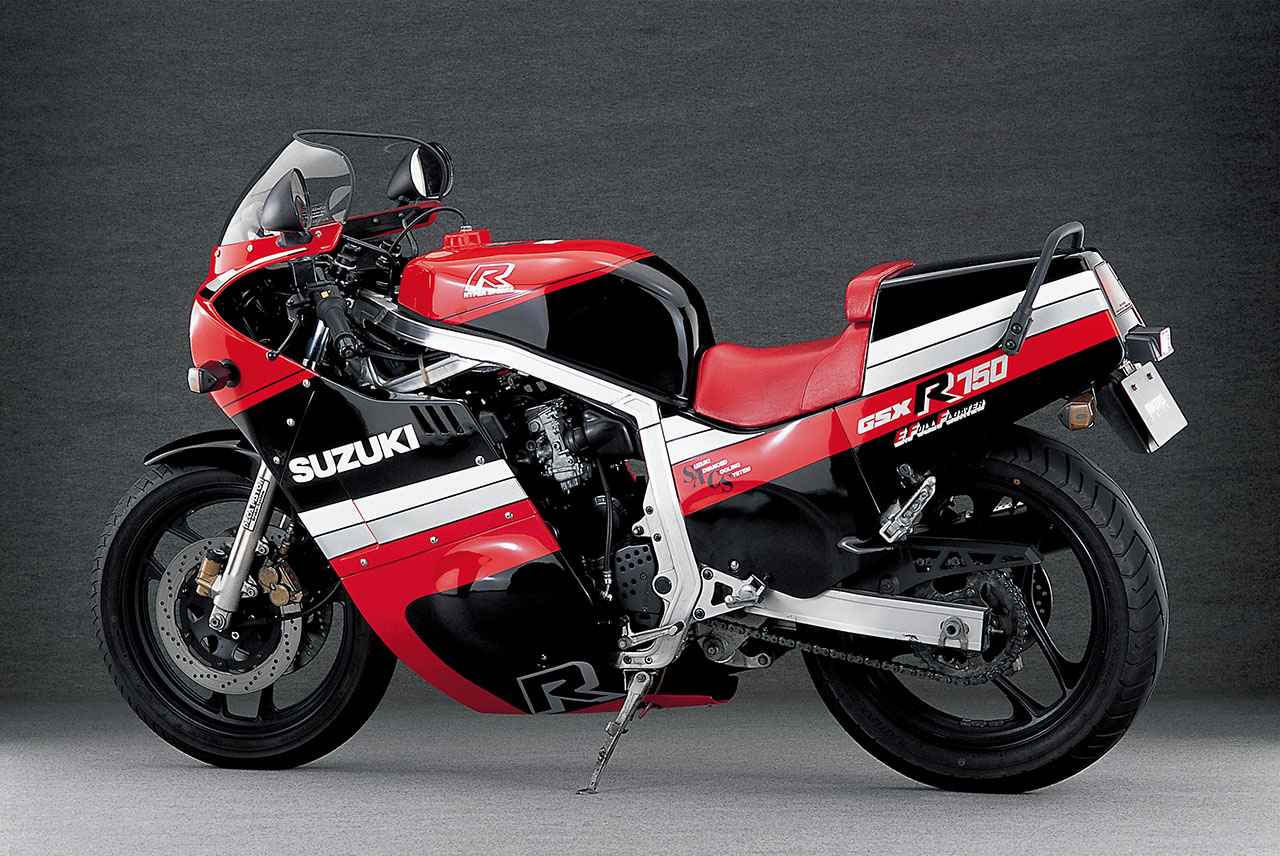 画像4: スズキ「GSX-R750(GR71F/F)」(1985年)シャシー解説