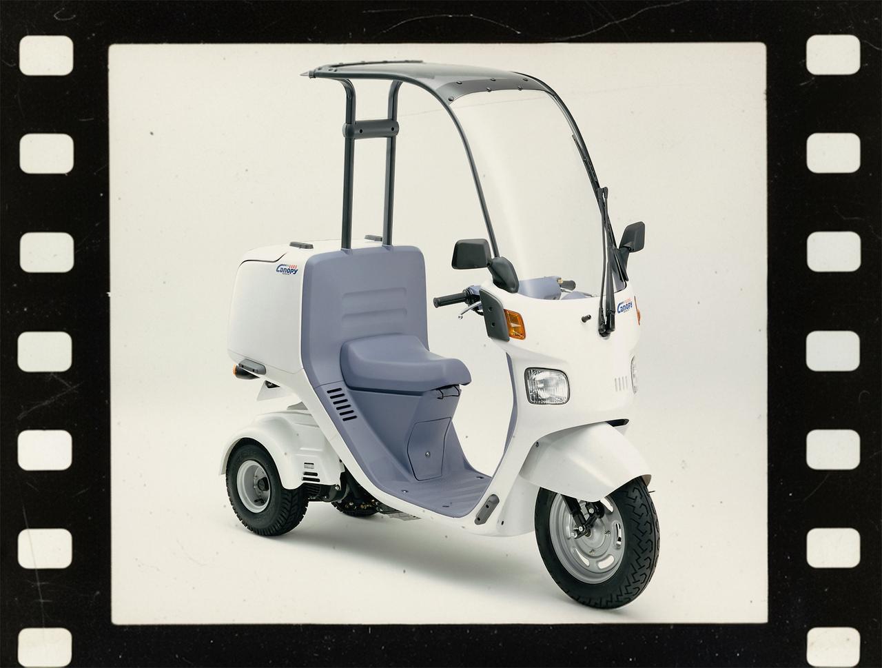 画像: ホンダ「ジャイロ キャノピー」（1990年）【90年代に登場したホンダのバイク図鑑】 - webオートバイ