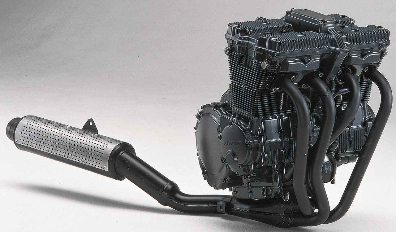 画像2: スズキ「GSX-R750(GR71F/F)」(1985年)エンジン解説
