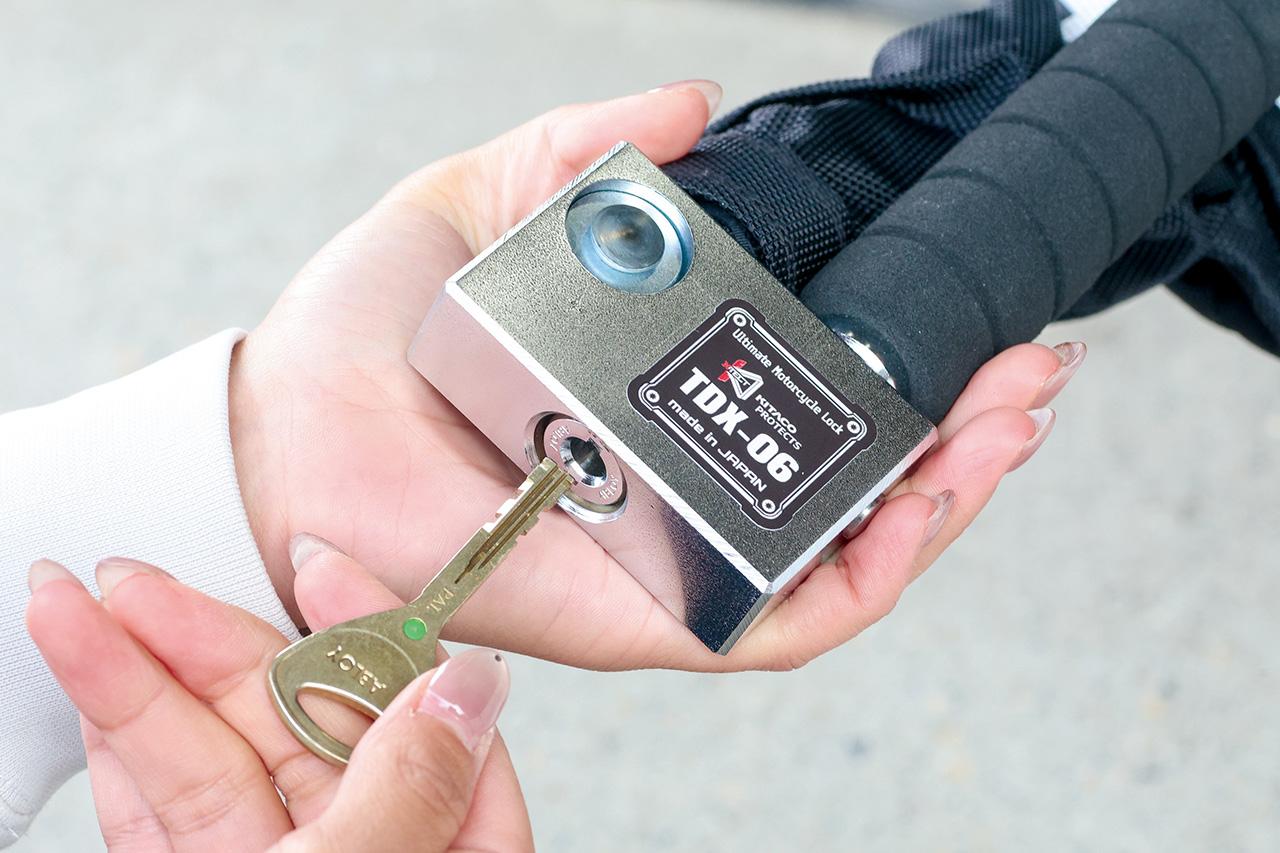 画像: アブロイ製だけにキーパターンは最大3億6千万通り以上！　ピッキングやドリルによる破壊にも強い。