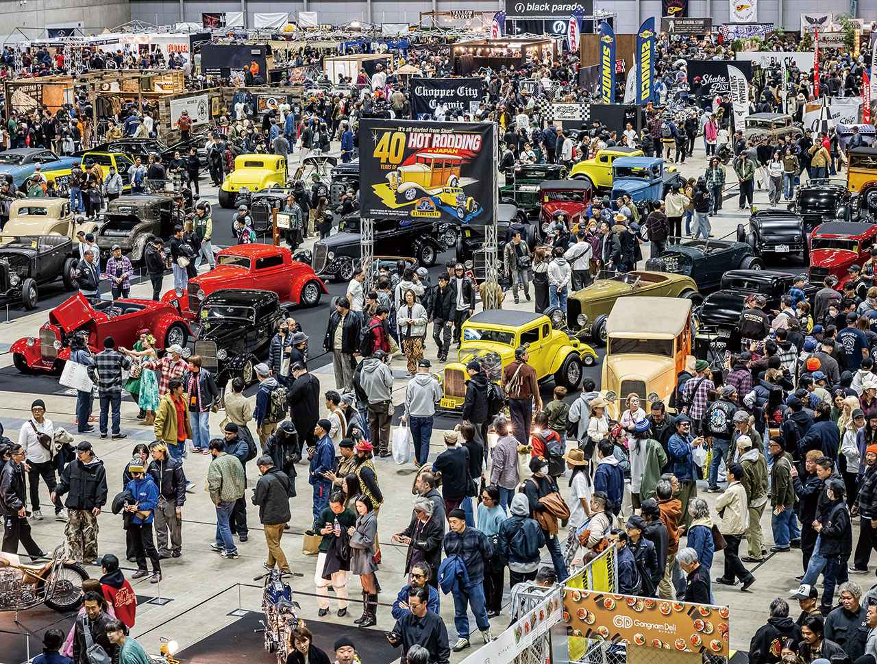 画像 : 1番目の画像 - 【写真55枚】第33回「ヨコハマ・ホット・ロッド・カスタムショー」レポート - webオートバイ