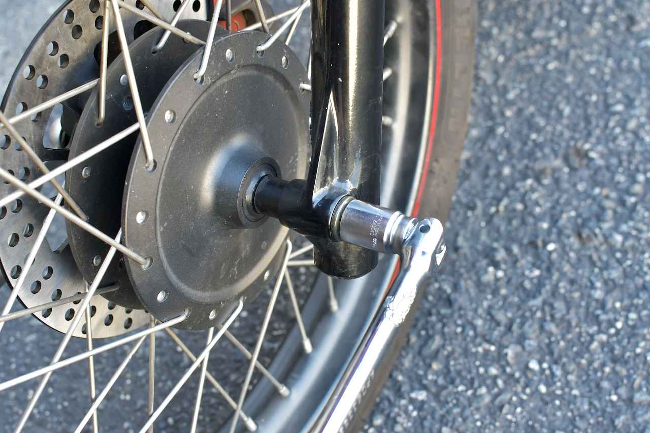 画像: トルクレンチの写真撮り忘れた