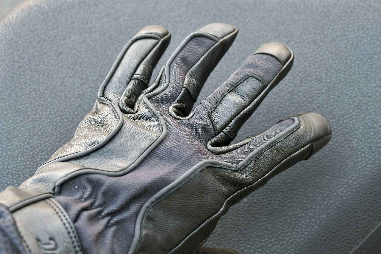 画像2: DG-028 デニムストライプレザーグローブ