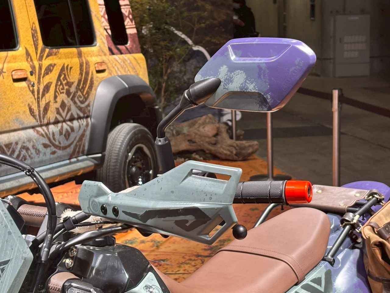 画像1: ▶ハンドルまわり