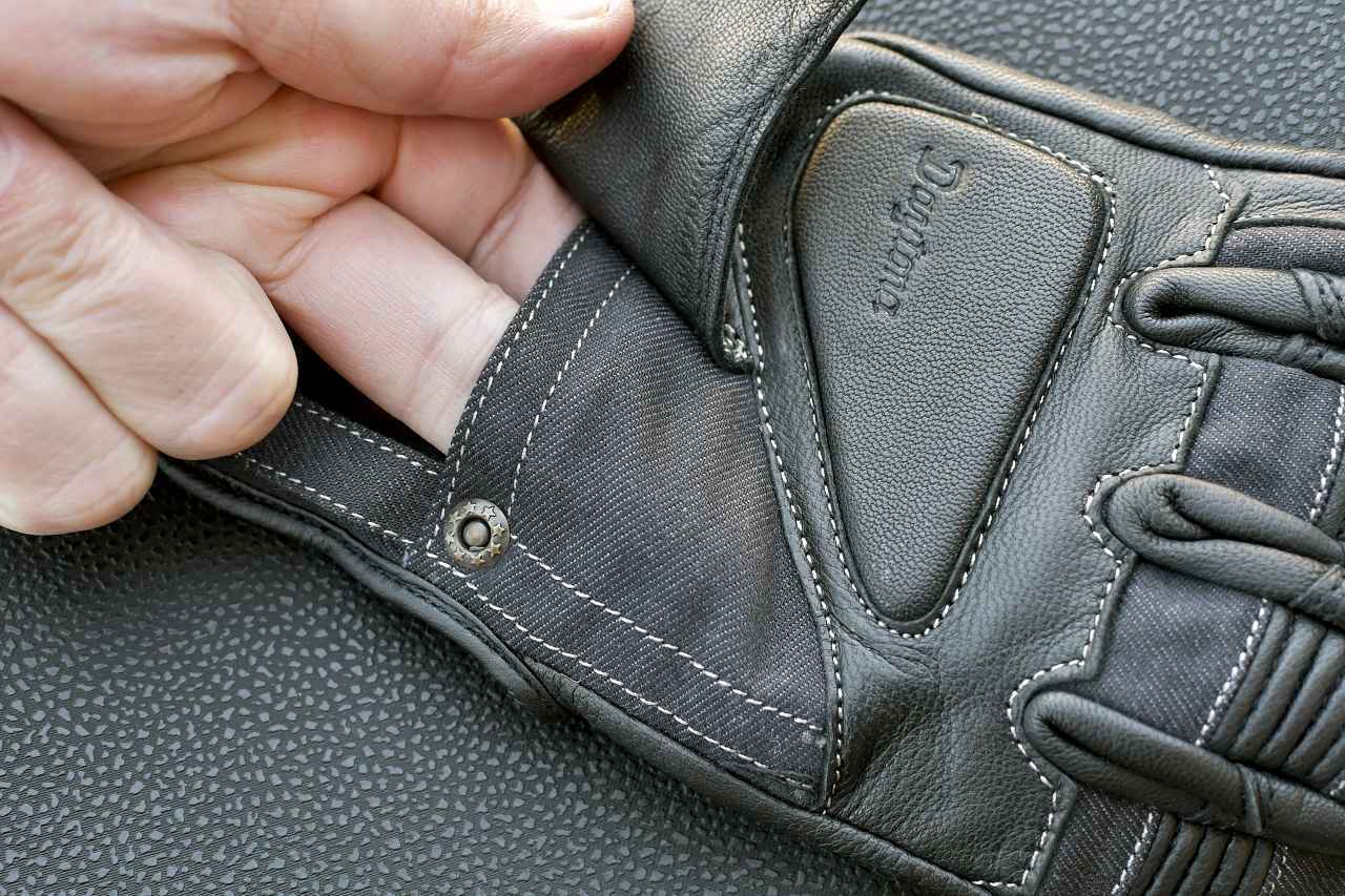 画像3: DG-027 デニムパッドレザーグローブ